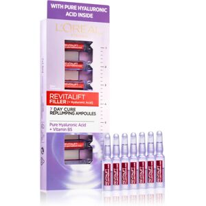 L’Oréal Paris Revitalift Filler sérum combleur à l'acide hyaluronique en ampoules 7x1,3 ml - Publicité