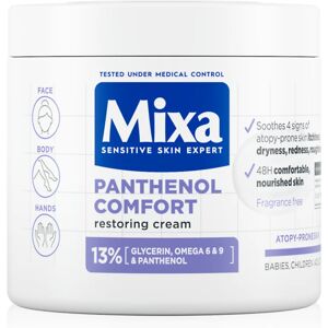 Panthenol Comfort crème pour le corps régénérante pour peaux sèches à atopiques 400 ml