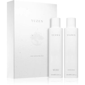 Yuzen Duo Daily Gentle Peel ensemble (pour une peau lumineuse et lisse)