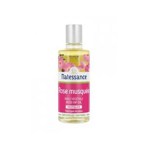 Natessance Huile de Rose Musquee Reparatrice Et Anti-Âge 100 ml - Flacon 100 ml