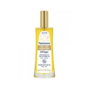 Natessance Lift'Argan Huile Seche Magnifique Bio 100 ml - Flacon-Vaporisateur 100 ml