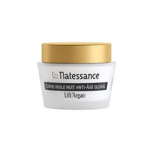 Natessance Lift'Argan Creme Huile Nuit Anti-Age Global Bio 50 ml - Pot 50 ml