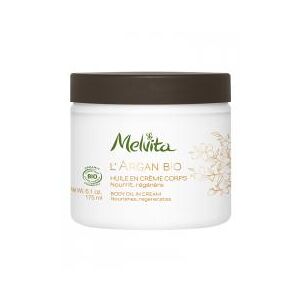 Melvita L'Argan Bio Huile en Crème Corps 175 ml - Pot 175 ml