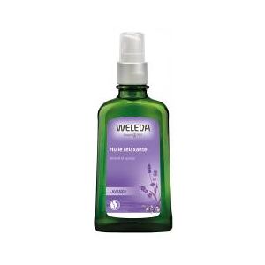 Weleda Huile Relaxante à la Lavande 100 ml - Flacon-Pompe 100 ml