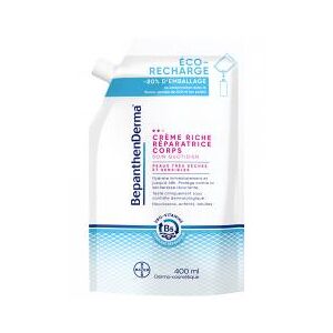 Bepanthen Derma Crème Riche Réparatrice Corps Éco-Recharge 400 ml - Sachet 400 ml