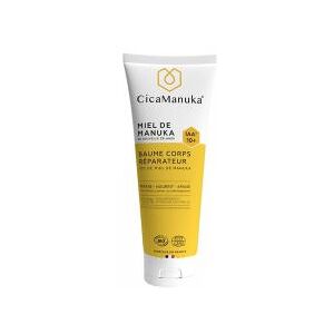 CicaManuka Baume Corps Reparateur 10% de Miel de Manuka IAA 10+ Bio 200 ml - Tube 200 ml