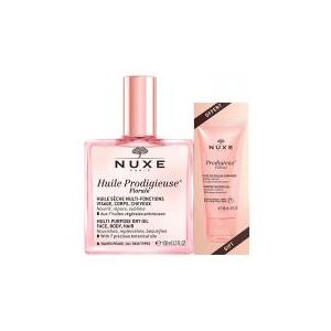 Nuxe Huile Prodigieuse Florale 100 ml + Gelee de Douche Parfumee 30 ml Offerte - Lot 2 produits