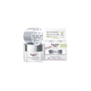 Eucerin Hyaluron-Filler + 3x Effect Soin de Jour SPF15 Peau Seche Recharge 50 ml - Pot 50 ml