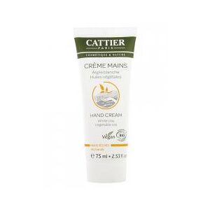 Cattier Crème Mains - Mains Sèches - 75 ml - Tube 75 ml - Publicité