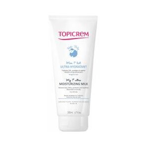 Topicrem UH - Bébé Mon 1er Lait Ultra-Hydratant Peaux Sensibles et Sèches 200 ml - Tube 200 ml