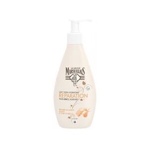 Le Petit Marseillais Lait Corps Hydratant Réparation au Beurre de Karité Aloès et Cire d'Abeille Pour Peaux Trèsèches 250 ml - Flacon-Pompe 250 ml