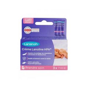 Lansinoh Creme Lanoline Hpa 3 x 7 ml - Boîte 3 x 7 ml