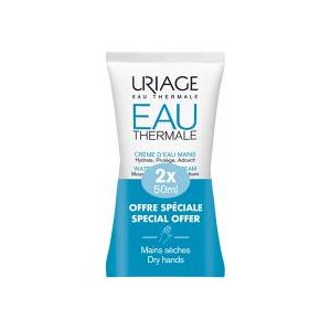 Uriage Crème d'Eau Mains Lot de 2 x 50 ml - Lot 2 x 50 ml