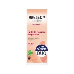 Weleda Duo Huile de Massage Vergetures - 2 X 100 ml - Coffret 2 x 100 ml