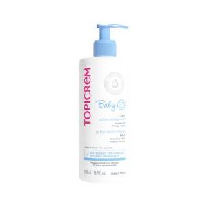 Topicrem UH - Bébé Mon 1er Lait Ultra-Hydratant Peaux Sensibles et Sèches 500 ml - Flacon-Pompe 500 ml