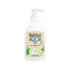 Le Petit Marseillais Crème Lavante Mains au Lait Toutes Peaux 300 ml - Flacon-Pompe 300 ml