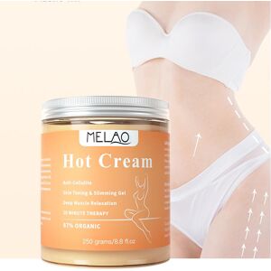 Crème amincissante, crème chaude, crème chauffante raffermissante apaisante, crème anti-cellulite, crème brûle-graisse, crème de massage spéciale pour salon de beauté