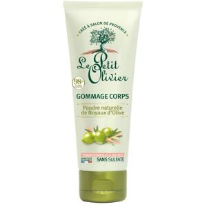 Le Petit Olivier Gommage Corps Poudre Naturelle De Noyaux D'Olive Exfolie, Lisse & Adoucit Peaux Normales À Sèches 98% D'Origine Naturelle Sans Sulfate Fabriqué en France 200 ml - Publicité