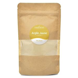 La Compagnie des Sens Argile Jaune Illite Poudre surfine 150g Argile Brute 100% naturelle, qualité Premium Pour la cosmétique maison - Publicité