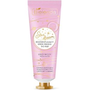 Bielenda STAR DREAM Éclaircissant Crème Masque pour les Mains, NUTRITION, 50ml - Publicité