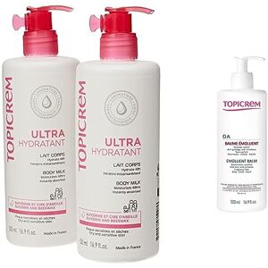 Topicrem - Ultra Hydratant Lait Corps - Hydrate 48h, Relipide, Protège la  Peau - Texture Onctueuse, Odeur Délicate - Crème Hydratante pour Peaux  Sensibles - Fabrication Française - 500 ml : : Beauté et Parfum