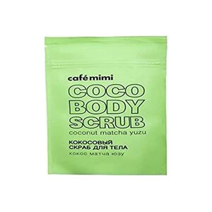 Cafe Mimi Exfoliant pour le corps au Matcha et Yuzu à la noix de coco 150 gr - Publicité