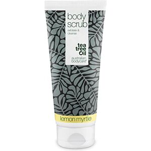 Australian Bodycare Gommage Corporelle  Body Scrub (200 ml)   Tea Tree Oil + Lemon   Gommage Exfoliant pour Impuretés, Boutons, et Saletés sur Corps, Dos et Pieds   À l’Huile d’Arbre à Thé - Publicité