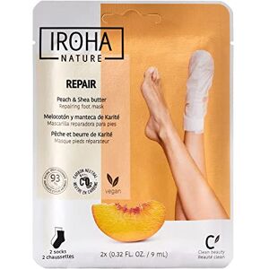 IROHA NATURE RÉPARATRICES Chaussettes Masque Pêche - Publicité