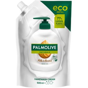 Creme lavante Palmolive nourrissante amande - Recharge de 500 ml - Lot de 12