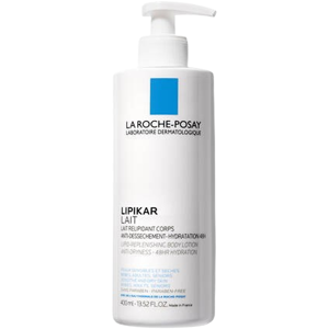 La Roche-Posay Lipikar lait relipidant corps anti-dessèchement 48h 400ml - Publicité