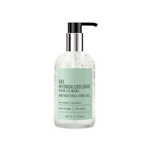 SPIRIT OF TRAVEL - FRA 300ml Gel Hydroalcoolique pour les mains en flacon Cervo avec pompe