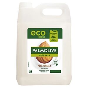 Palmolive Crème lavante pour les mains au lait d'amande douce - Bidon 5L - Publicité