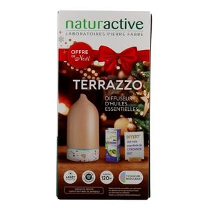 Naturactive Set Diffuseur Terrazzo + Huile Citronnier 10ml