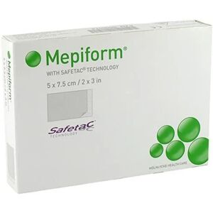 Mepiform Pansement Auto-Adhésif Siliconé 5x7,5cm 5uts