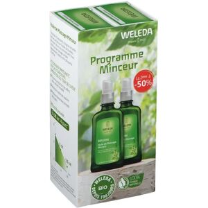 Weleda Huile De Massage Minceur Bio 2x100ml