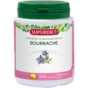 Superdiet Huile de Bourrache 200caps