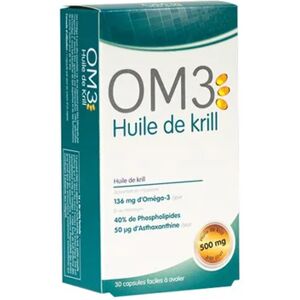 Isodisnatura OM3 Huile de Krill 30 capsules