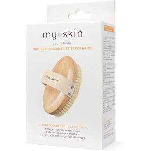 My Skin Brosse massante et exfoliante pour le corps à base de nylon My Skin