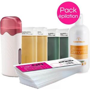 Xanitalia Pack Cire Roll'On Peaux Normales Xanitalia Miel/Chlorophylle Roll'On