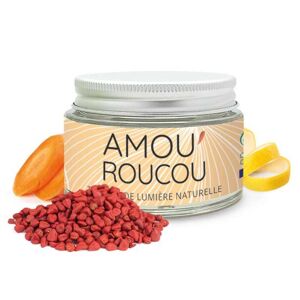 France Herboristerie Creme visage effet bonne mine Amou Roucou bio - 50ml