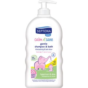 Septona Shampooing et bain pour bébé - millepertuis et aloe vera, 500 ml