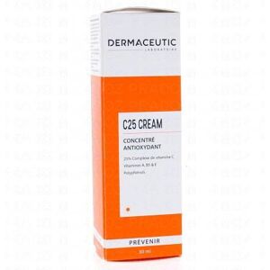 Dermaceutic Prévenir - C25 Cream Concentré Antioxydant Flacon 30ml - Publicité