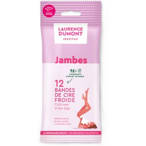 12 Bandes Cire Froide Jambes Laurence Dumont