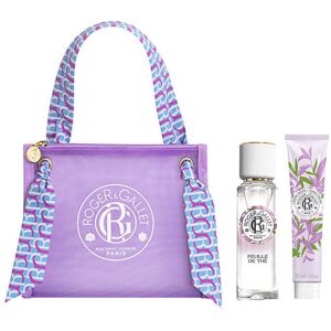 Roger & Gallet Coffret Trousse Eau Parfumee Bienfaisante Feuille de The 30ml & Creme Mains Roger&Gallet