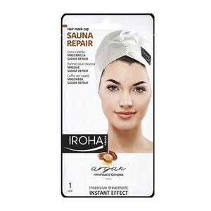 Bonnet-masque Cheveux Effet Sauna Repair Argan Iroha Nature