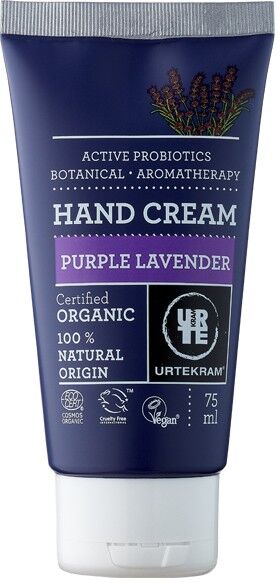 Urtekram Crème mains à la Lavande Purple 75 ml - Mains sèches et irritées