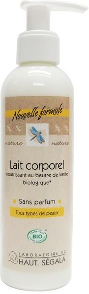 Laboratoire du Haut Ségala Lait corporel bio 200ml - Sans Parfum