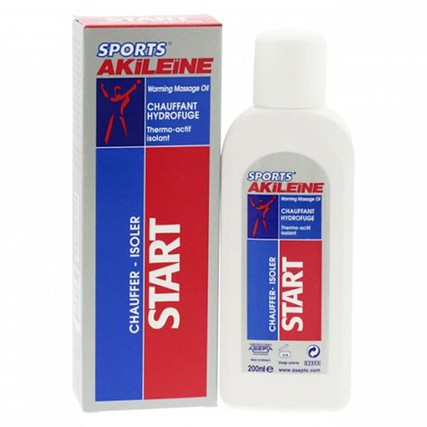 Akileine Asepta Akileine Sport Start Huile Chauffante Hydrofuge 200ml