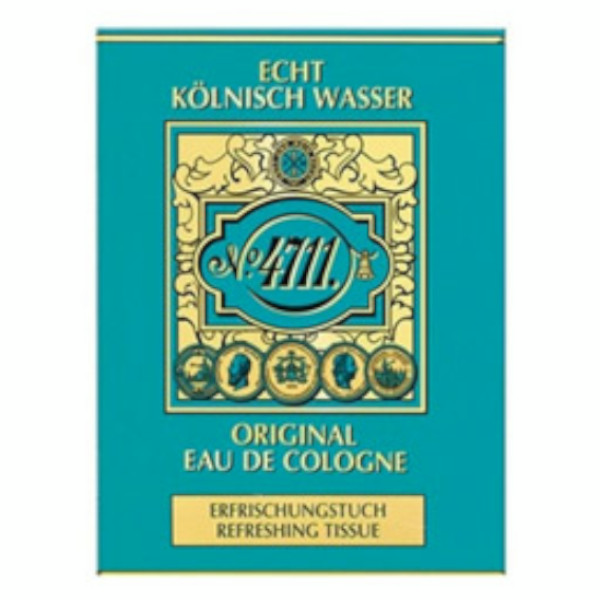 4711 Lingettes Rafraîchissantes Eau de Cologne x10