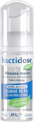 Bactidose Green Mousse Mains sans Rinçage 50ml